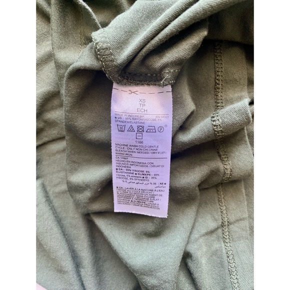 Old Navy T-Shirt Dress Green - Picture 4 of 4